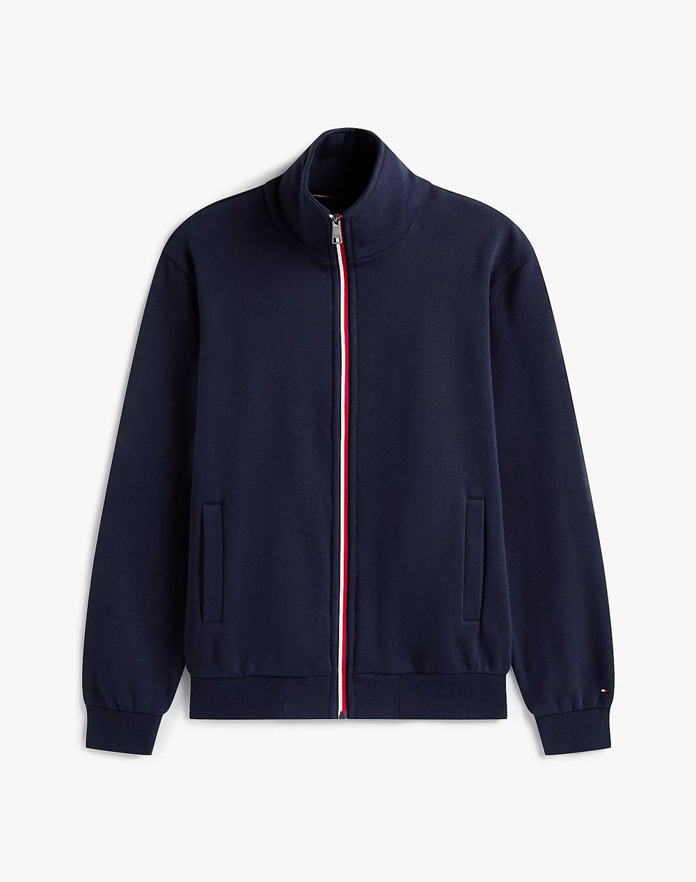 TOMMY HILFIGER GLOBAL STRIPE ZIP THROUGH