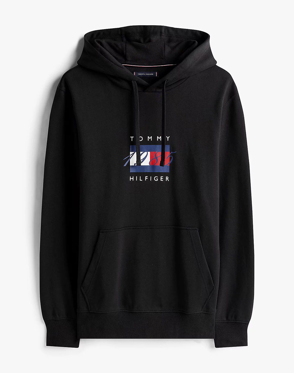 TOMMY HILFIGER LINEAR FLAG GRAPHIC HOODIE