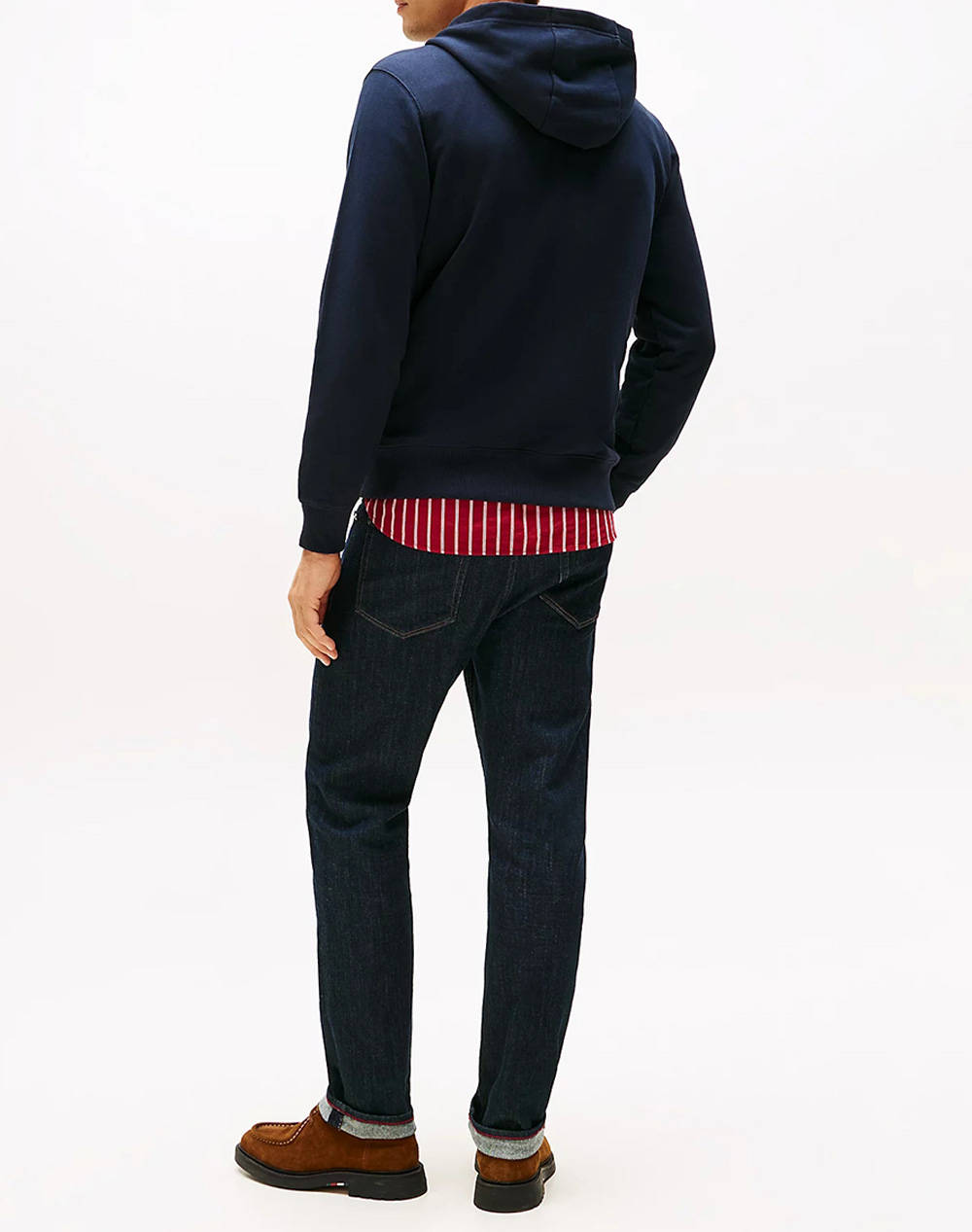 TOMMY HILFIGER LINEAR FLAG GRAPHIC HOODIE