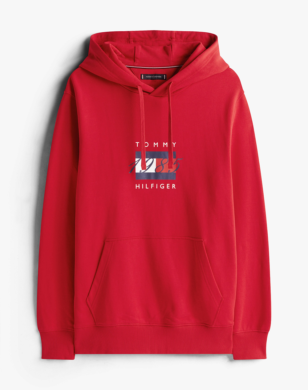 TOMMY HILFIGER LINEAR FLAG GRAPHIC HOODIE