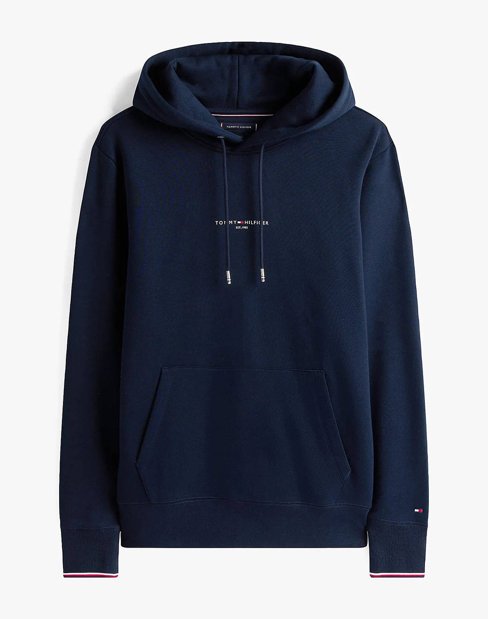 TOMMY HILFIGER TOMMY LOGO TIPPED HOODY