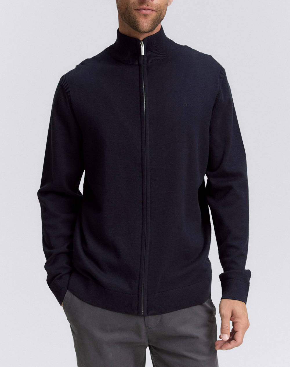 TOM TAILOR BASIC KNIT JA MENS BLOUSE