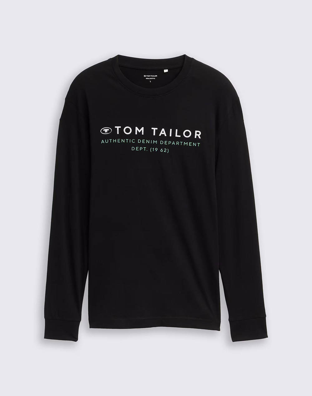 TOM TAILOR PRINTED LONGSLEEVE MENS T-SHIRT