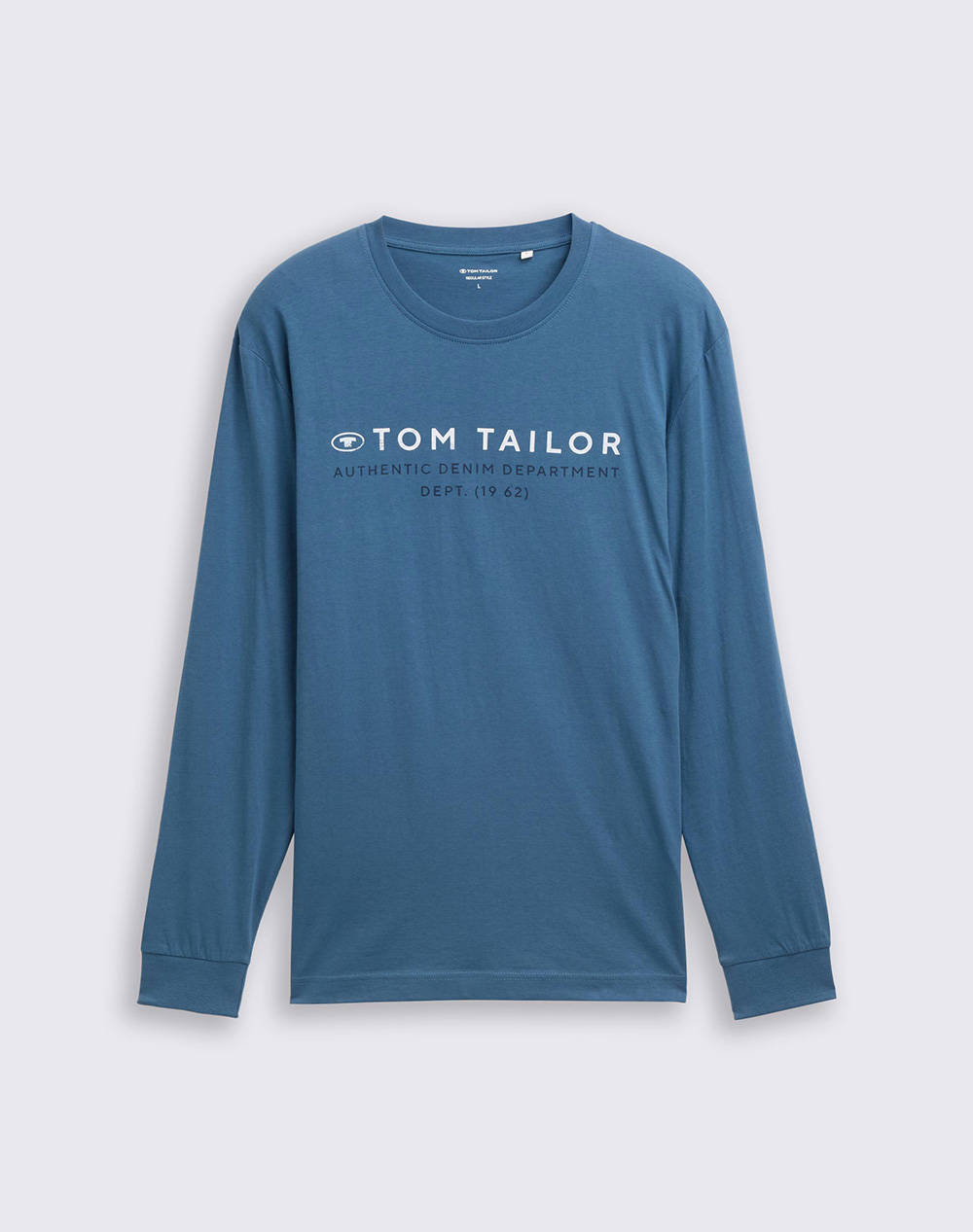 TOM TAILOR PRINTED LONGSLEEVE MENS T-SHIRT