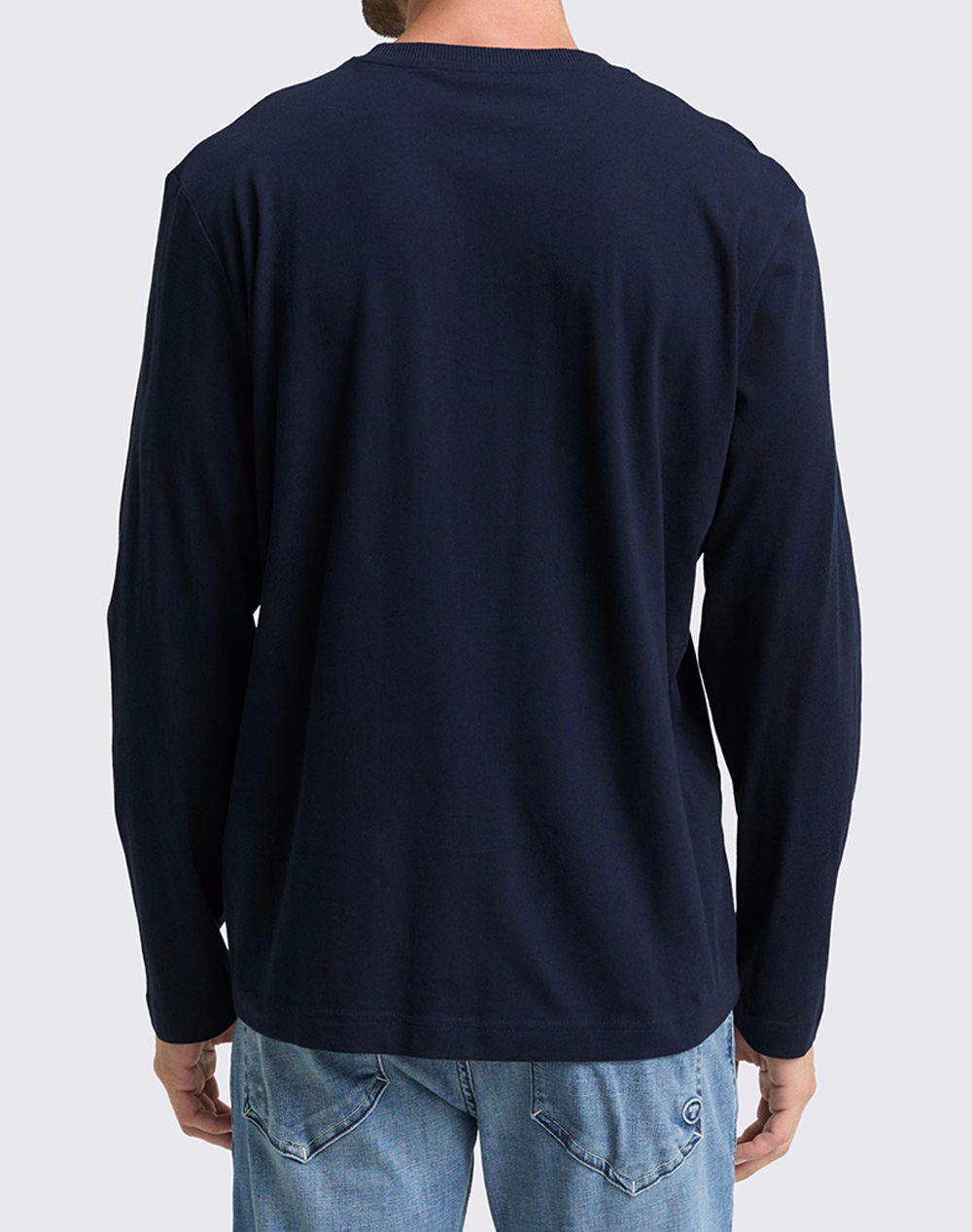 TOM TAILOR PRINTED LONGSLEEVE МЪЖКА БЛУЗА