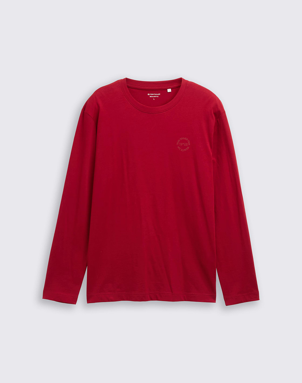 TOM TAILOR PRINTED LONGSLEEVE МЪЖКА БЛУЗА