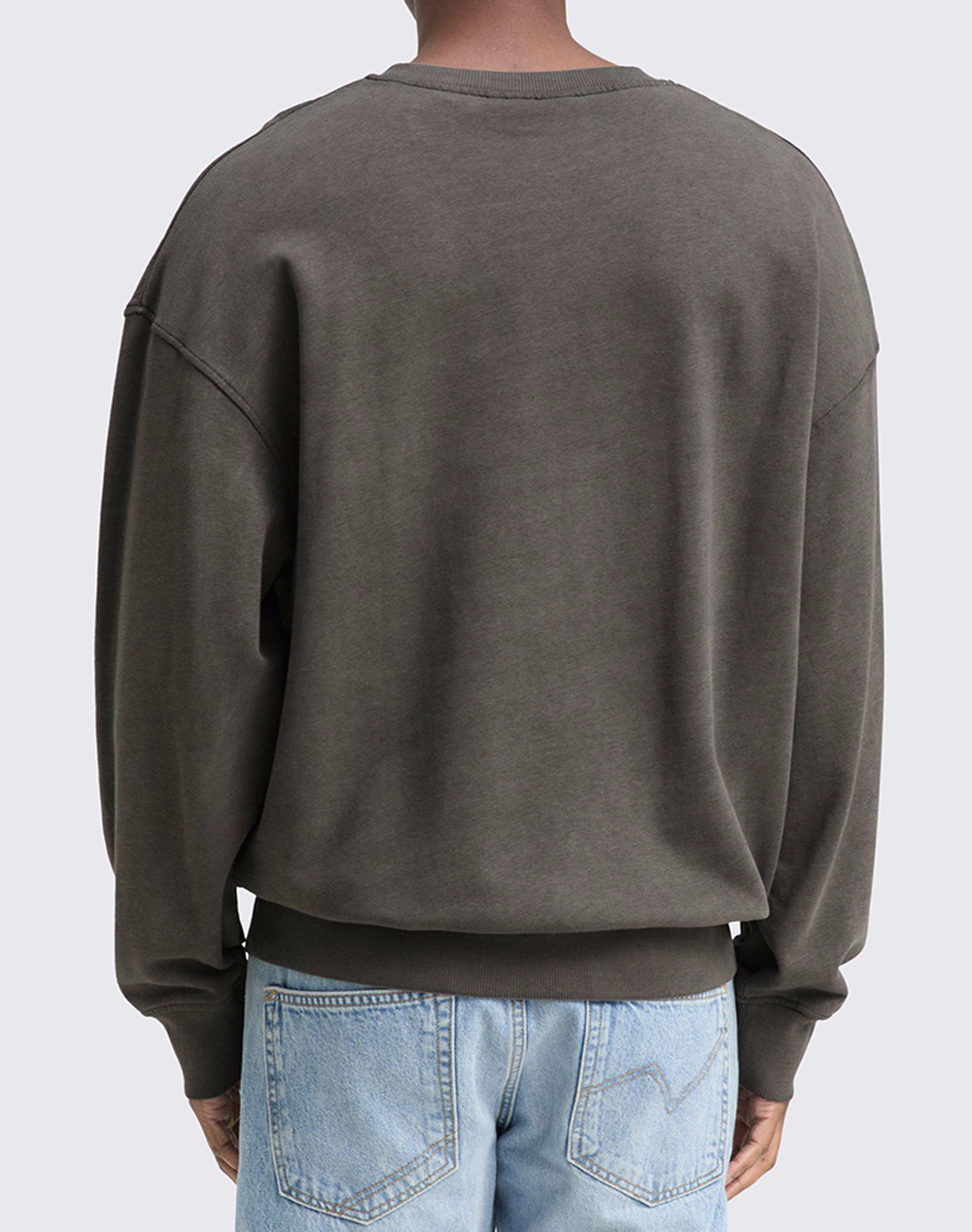 TOM TAILOR RELAXED OVERDYED SWEAT WI МЪЖКИ СУИТШЪРТ