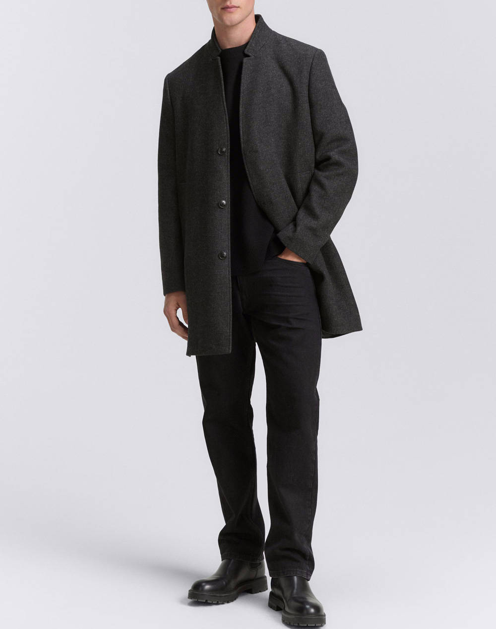 TOM TAILOR WOOL MENS JACKET