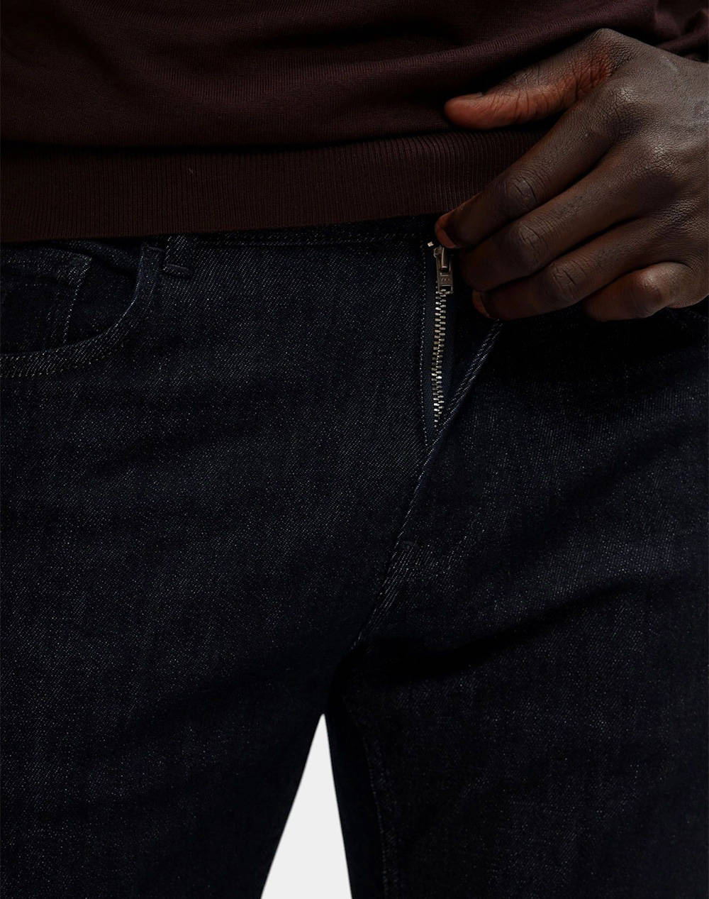 TRUSSARDI JEANS -5 TASCHE 370 CLOSE IN DENIM BLUE RINSE