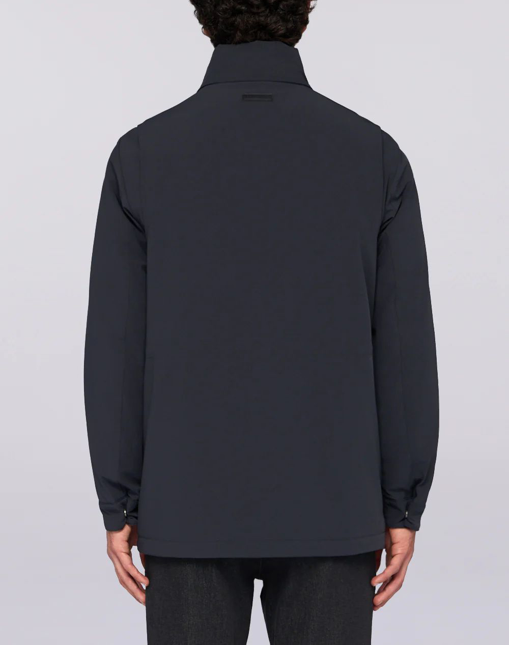 TRUSSARDI OUTERWEAR -FIELD JACKET IN TECH POLY