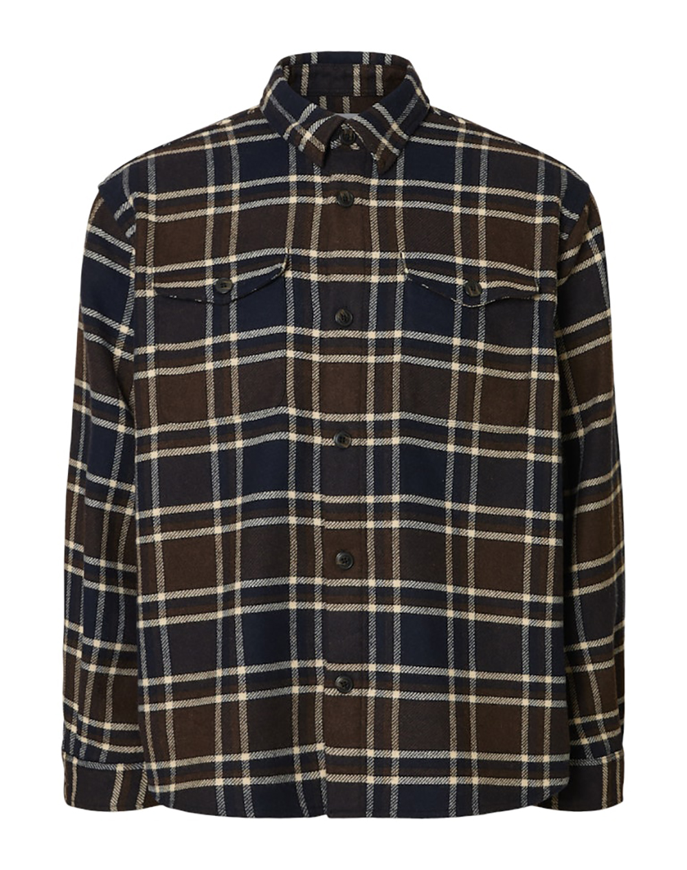 SELECTED SLHRLXPABLO WOOL BLEND OVERSHIRT