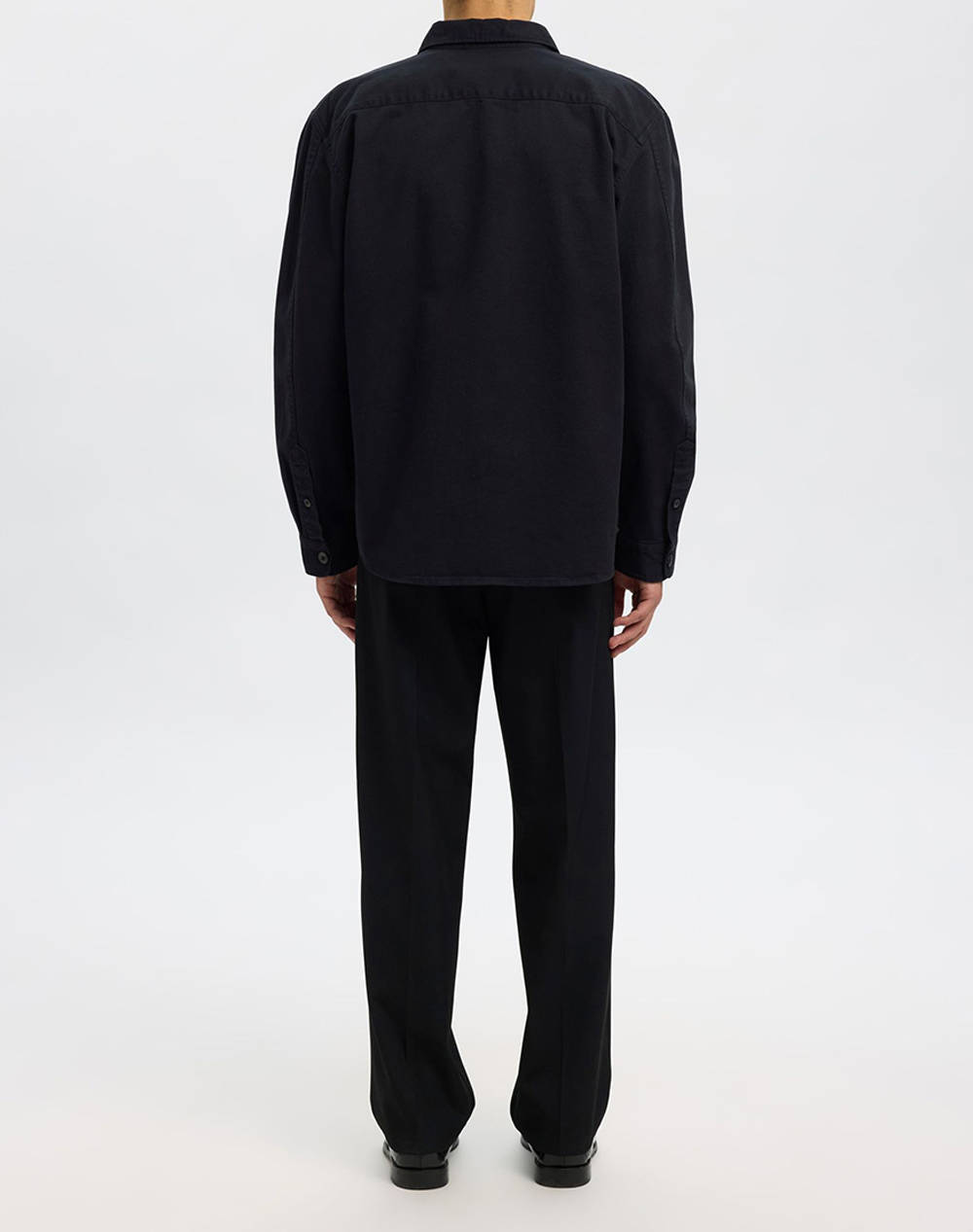 SELECTED SLHTRAVIS TWILL OVERSHIRT LS NOOS