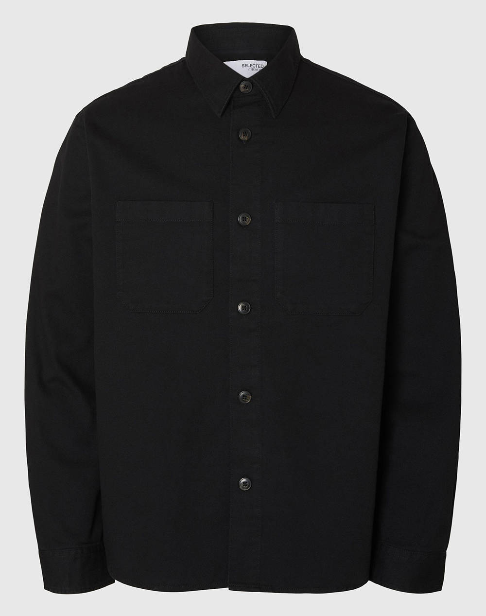 SELECTED SLHTRAVIS TWILL OVERSHIRT LS NOOS