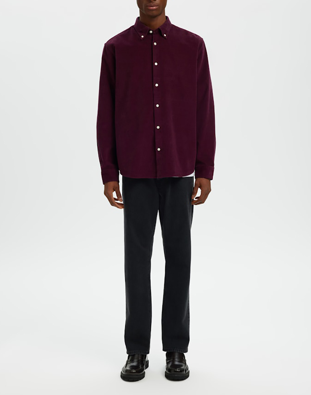 SELECTED SLHREGDANNI CORD BD LS SHIRT NOOS