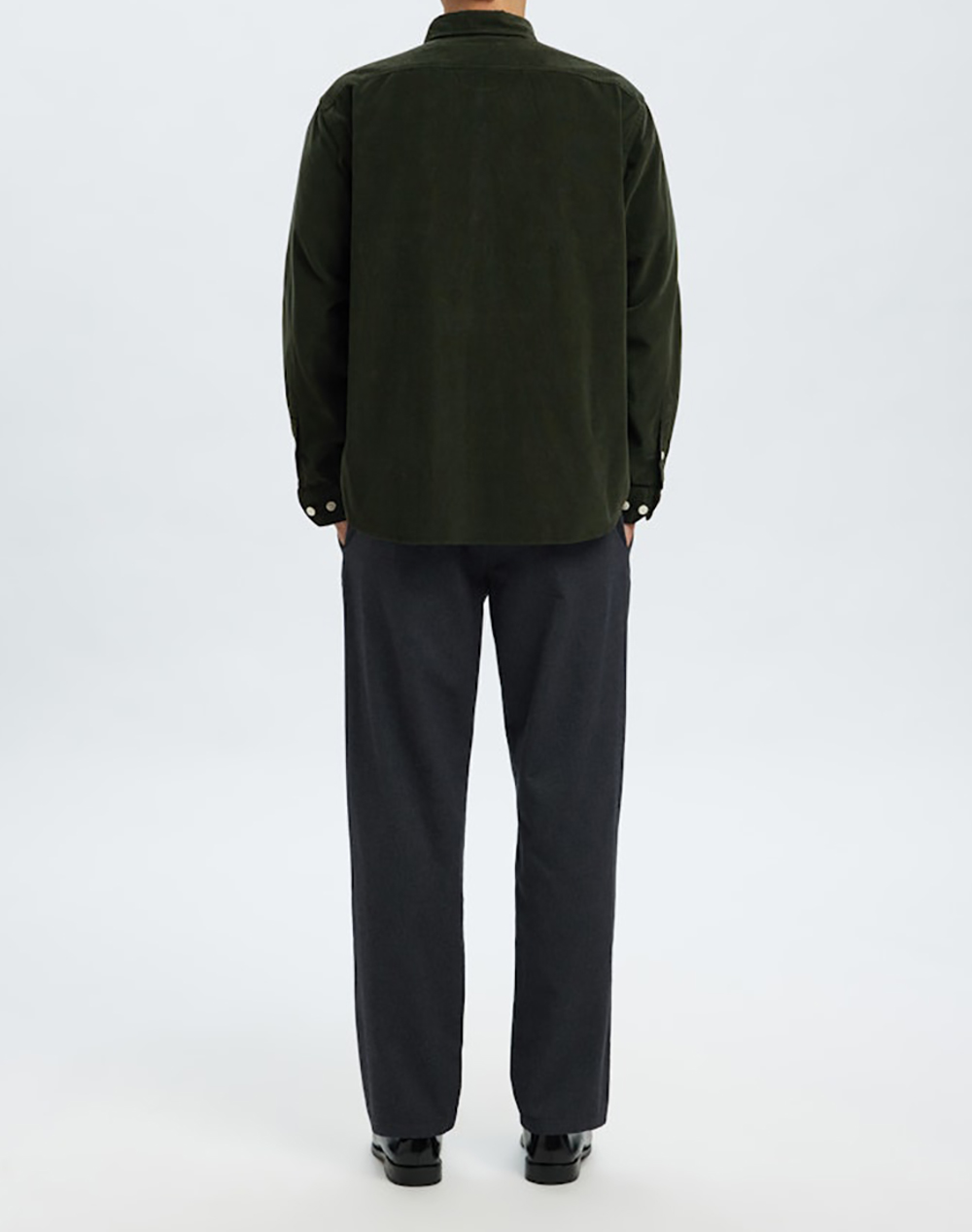 SELECTED SLHREGDANNI CORD BD LS SHIRT NOOS