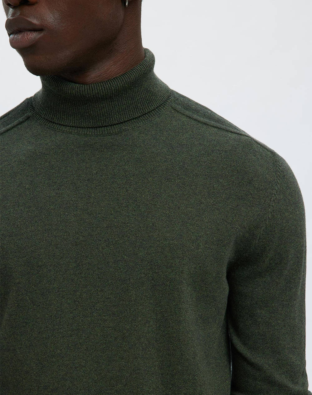 SELECTED SLHBERG ROLL NECK NOOS