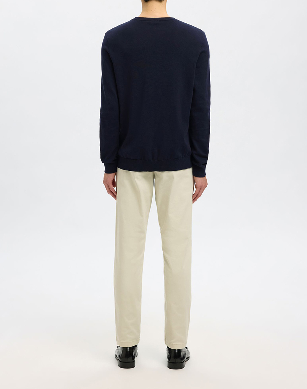 SELECTED SLHBERG CREW NECK NOOS