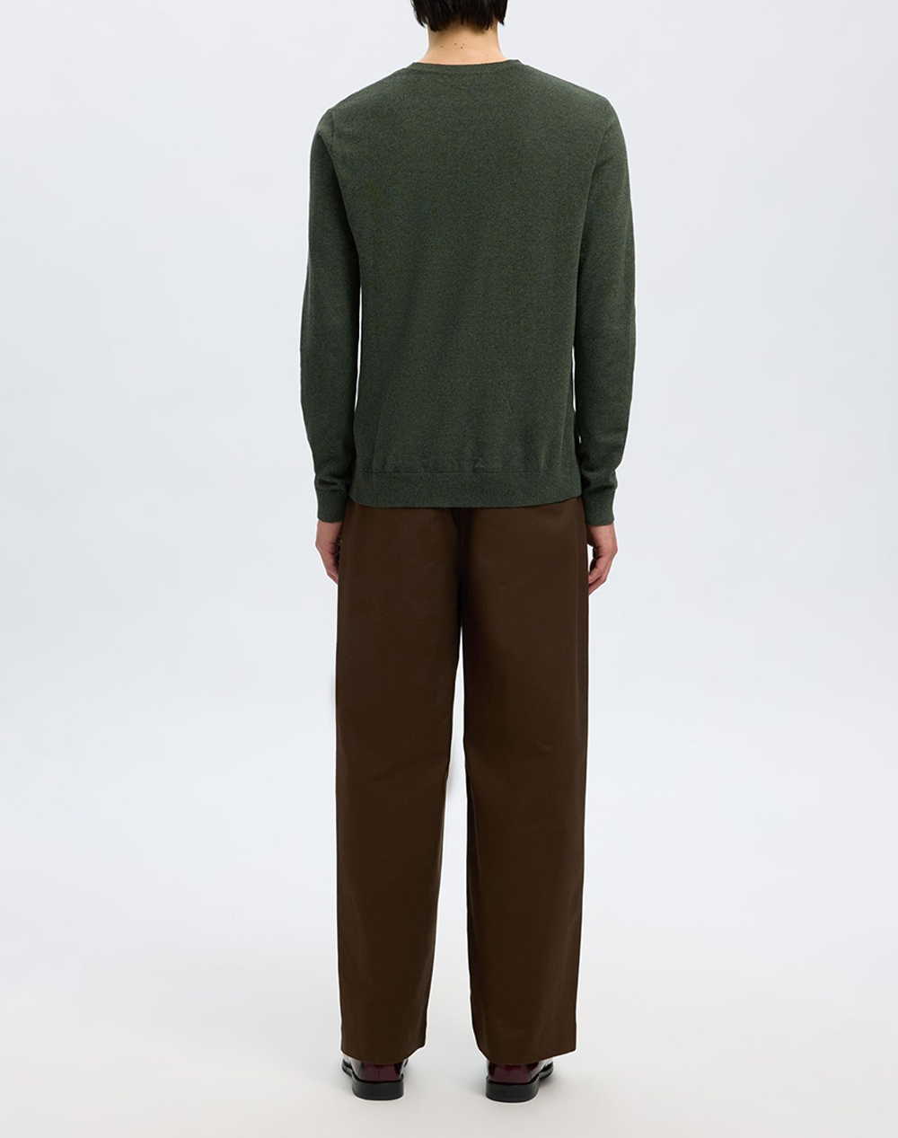 SELECTED SLHBERG CREW NECK NOOS