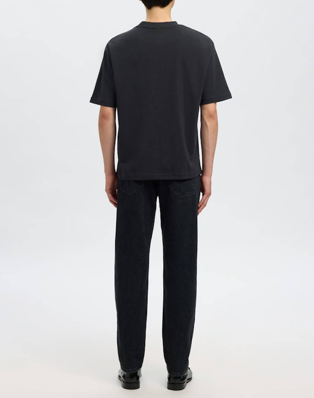 SELECTED SLHLOOSEOSCAR SS O-NECK TEE NOOS