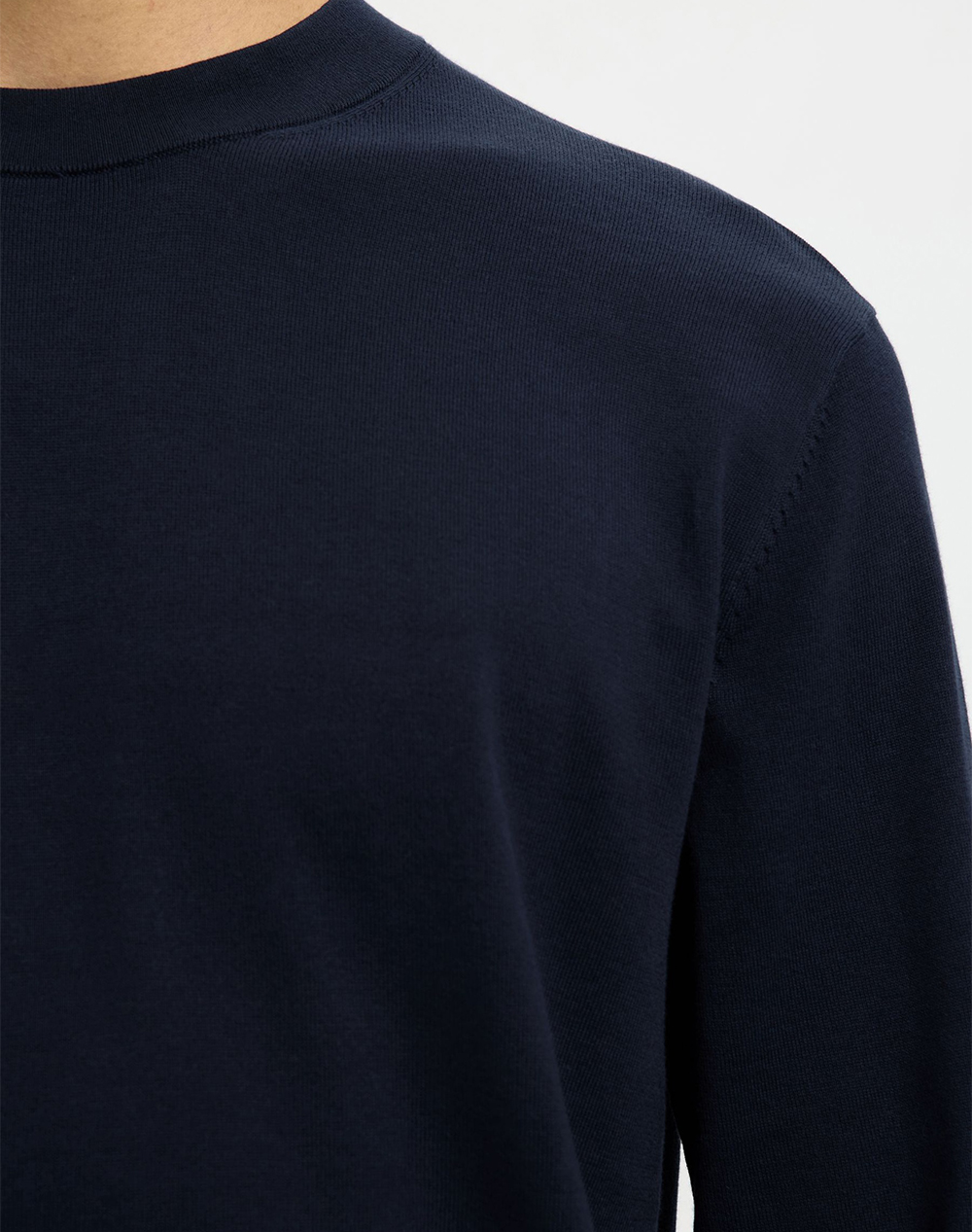 SELECTED SLHTORINO LS KNIT CREW NECK NOOS
