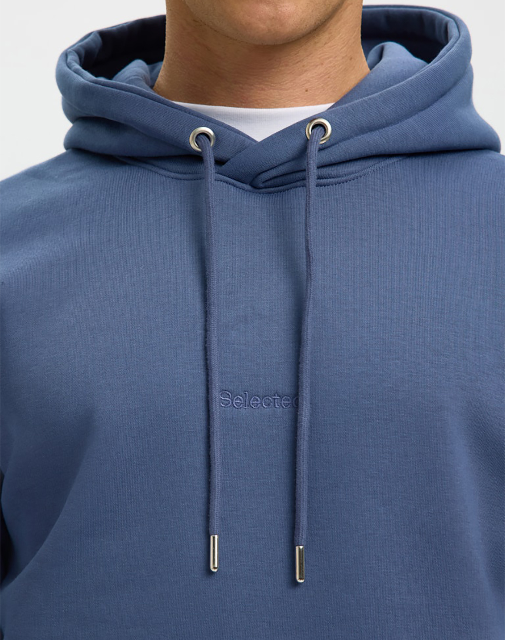 SELECTED SLHHANKIE LOGO HOOD SWEAT NOOS