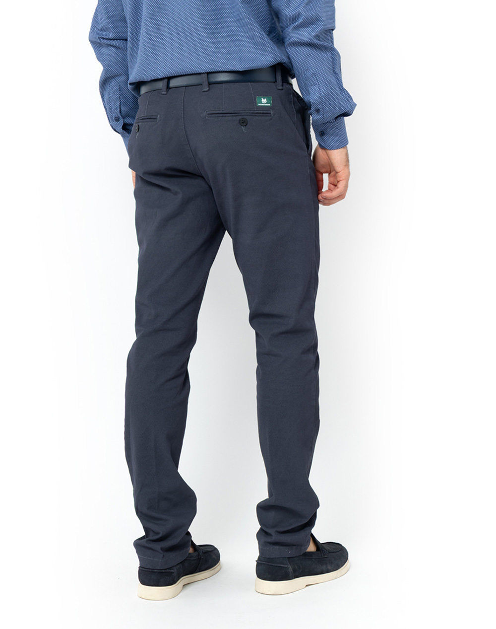 THE BOSTONIANS TROUSERS DOBBY REGULAR FIT