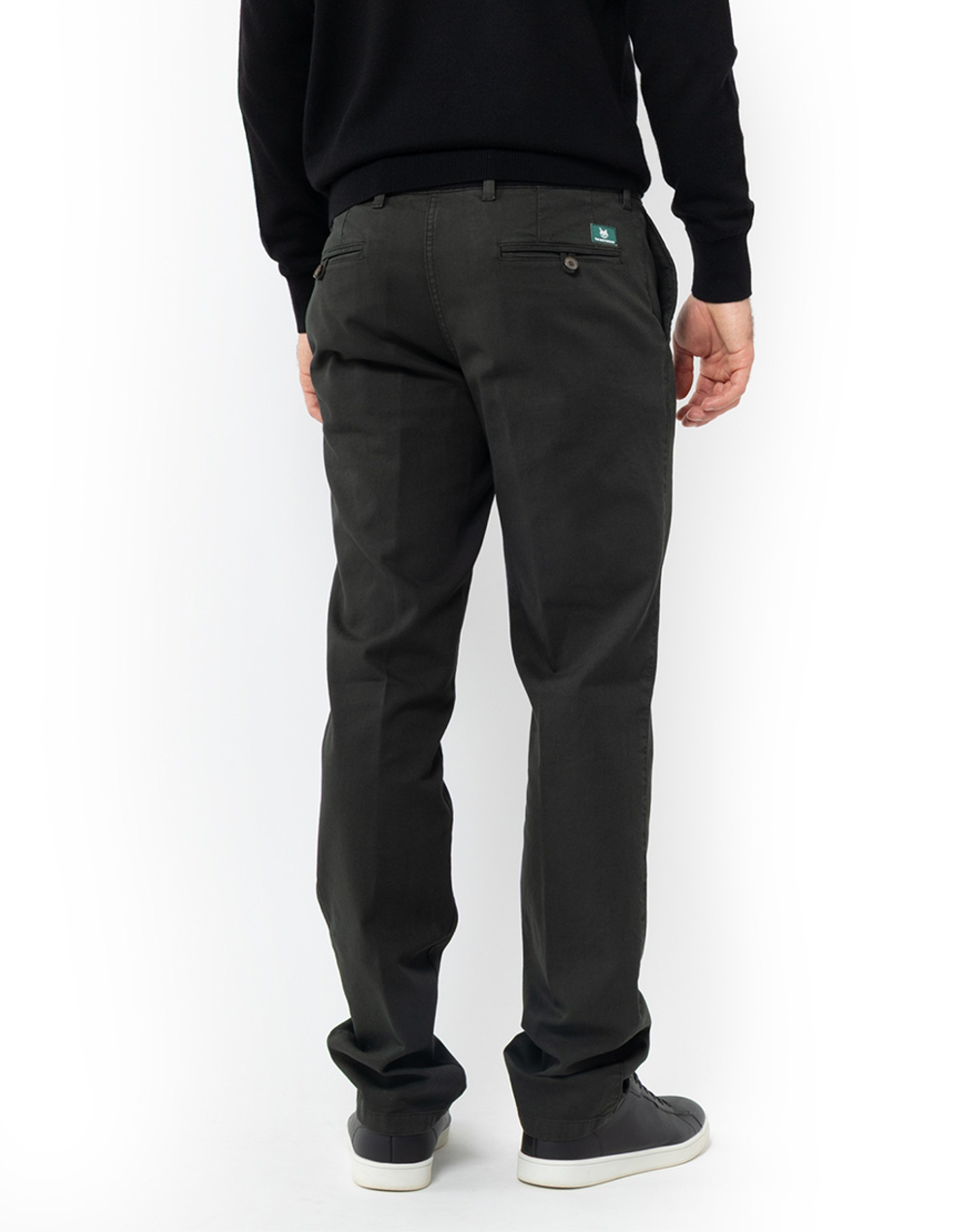 THE BOSTONIANS TROUSERS DOBBY REGULAR FIT