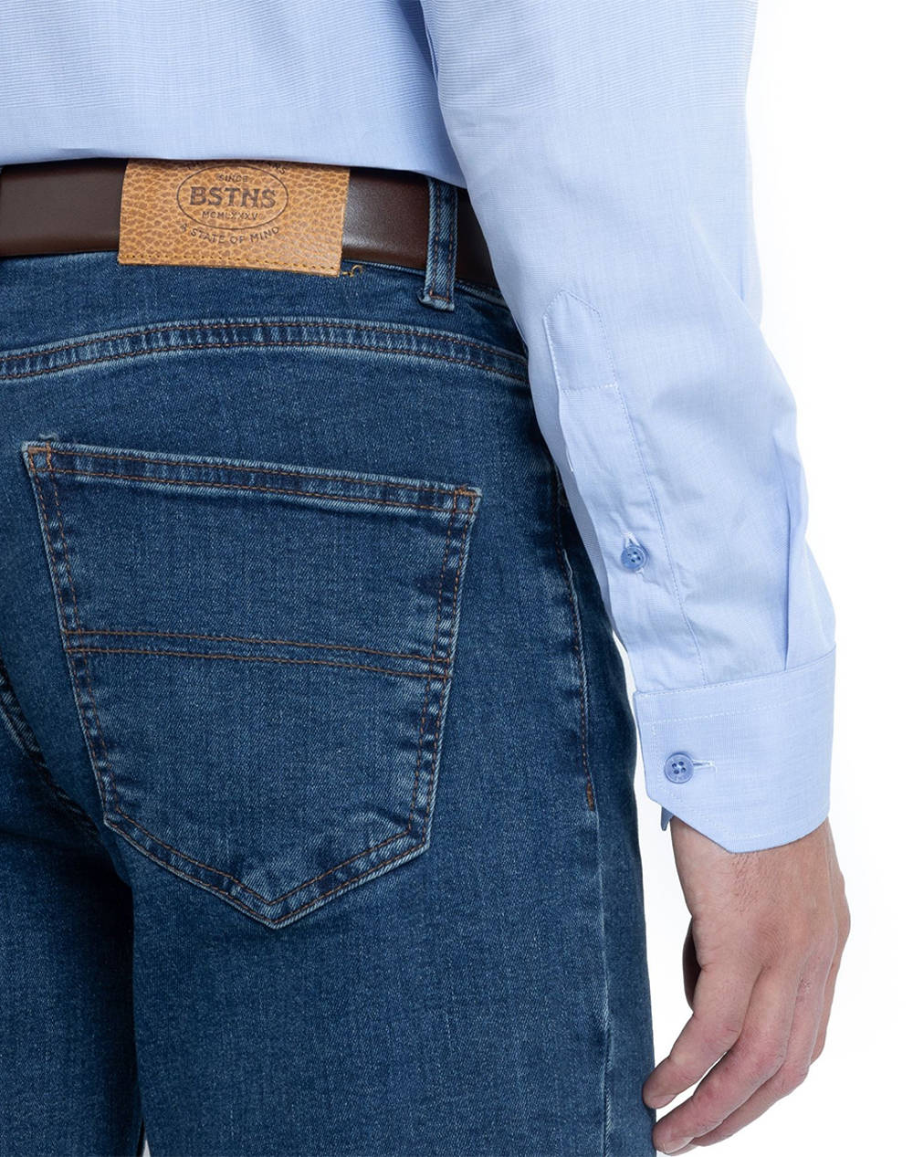 THE BOSTONIANS ПАНТАЛОНИ DENIM 5-POCKET REGULAR FIT