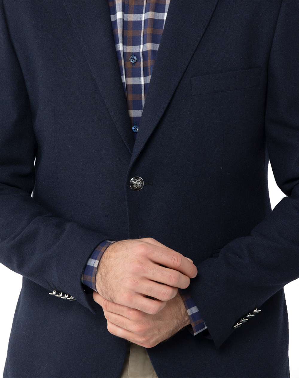 THE BOSTONIANS САКО DOBBY REGULAR FIT