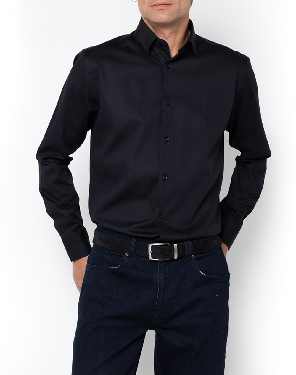 THE BOSTONIANS РИЗА PIQUE CUSTOM FIT PORTO 3 D.014