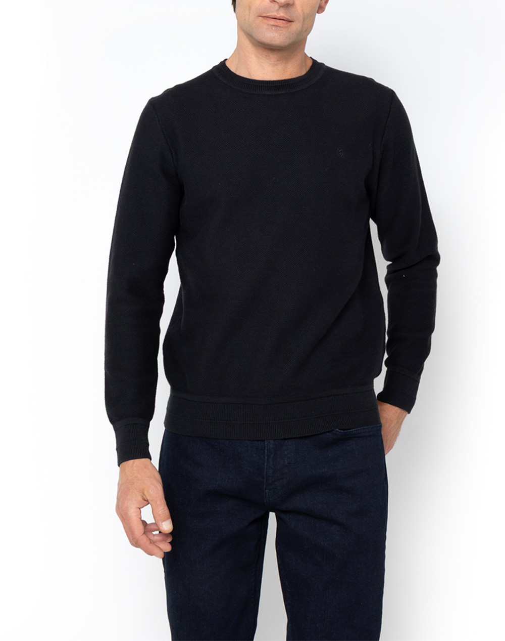 THE BOSTONIANS KNITTING COTTON CASHMERE REGULAR FIT