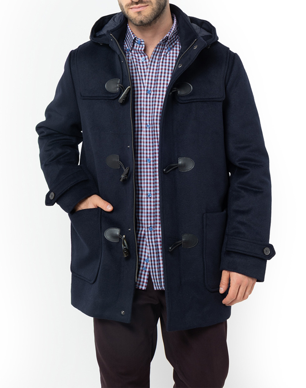 THE BOSTONIANS ПАЛТО MONTGOMERY REGULAR FIT