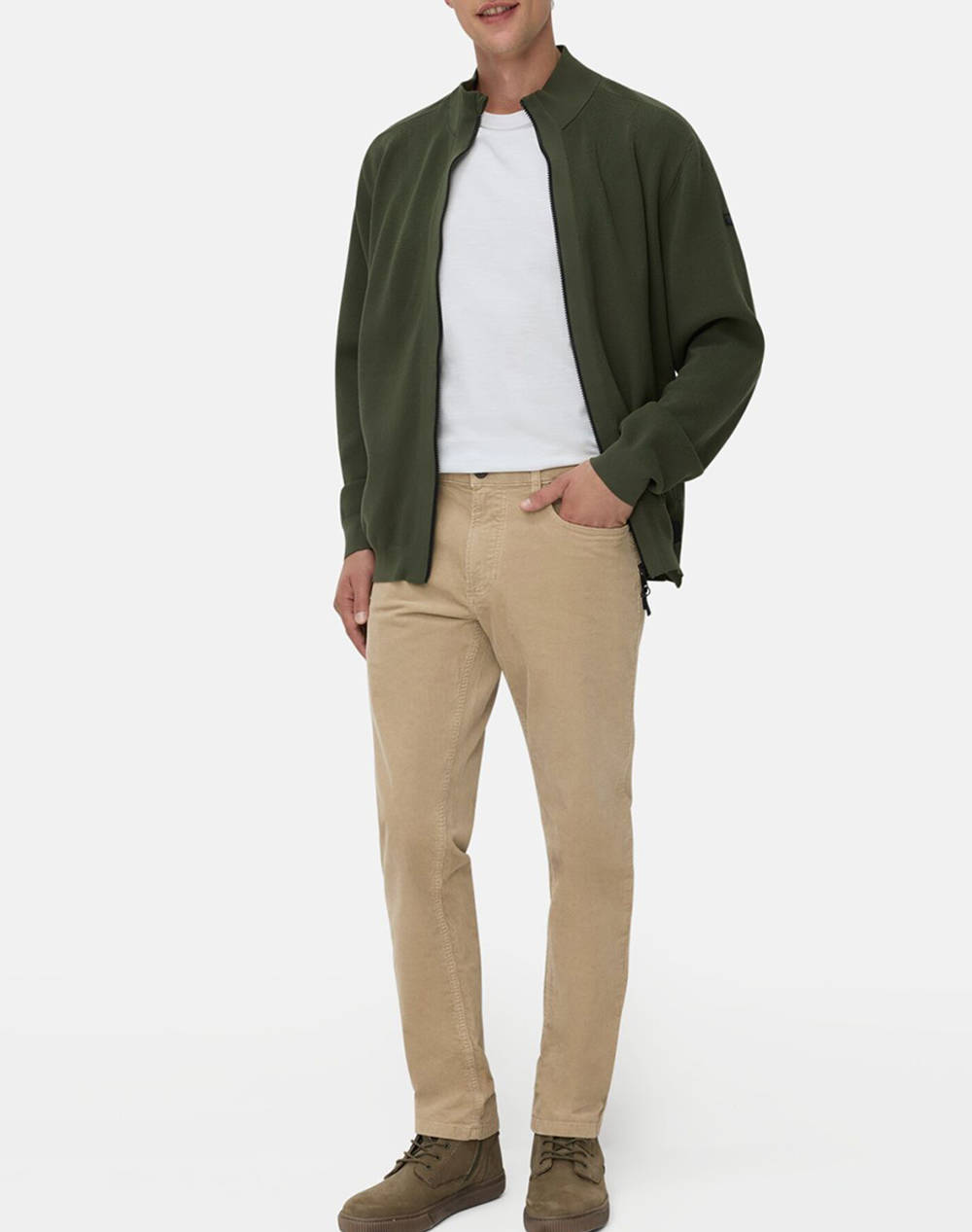 CAMEL ACTIVE ПАНТАЛОН 5Pocket Regular Broken Corduroy
