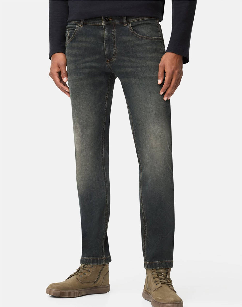 CAMEL ACTIVE TROUSERS DENIM Slim fleXXXactive