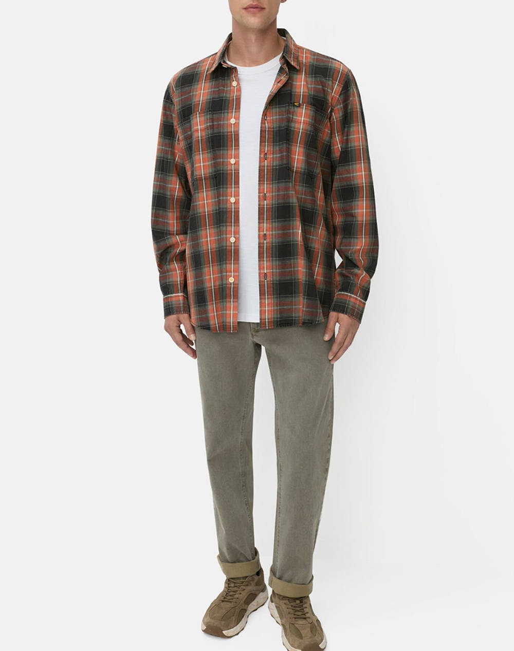 CAMEL ACTIVE РИЗА M.M. Check 2 Pocket