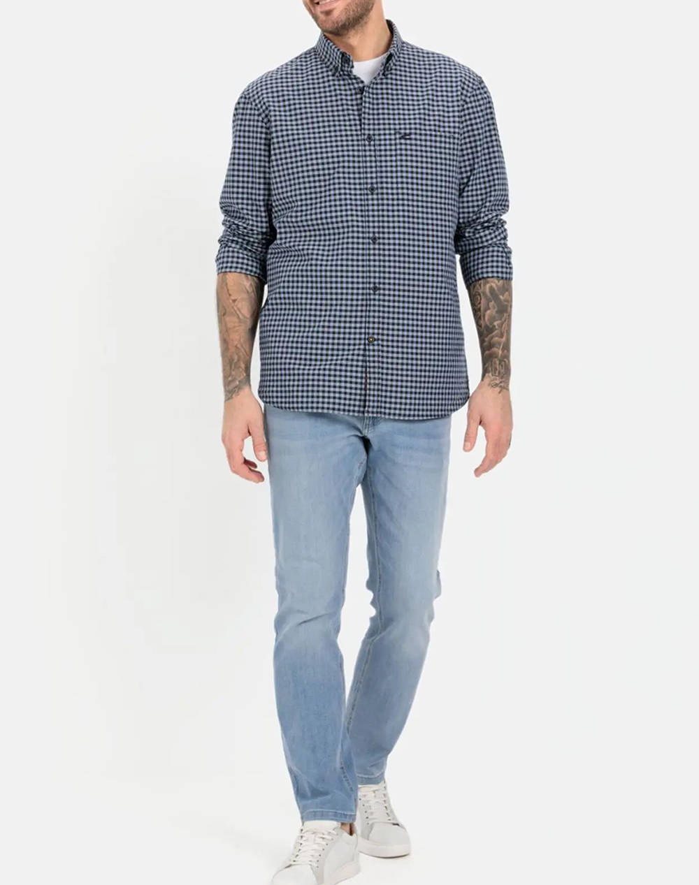 CAMEL ACTIVE РИЗА M.M. B.D. small check