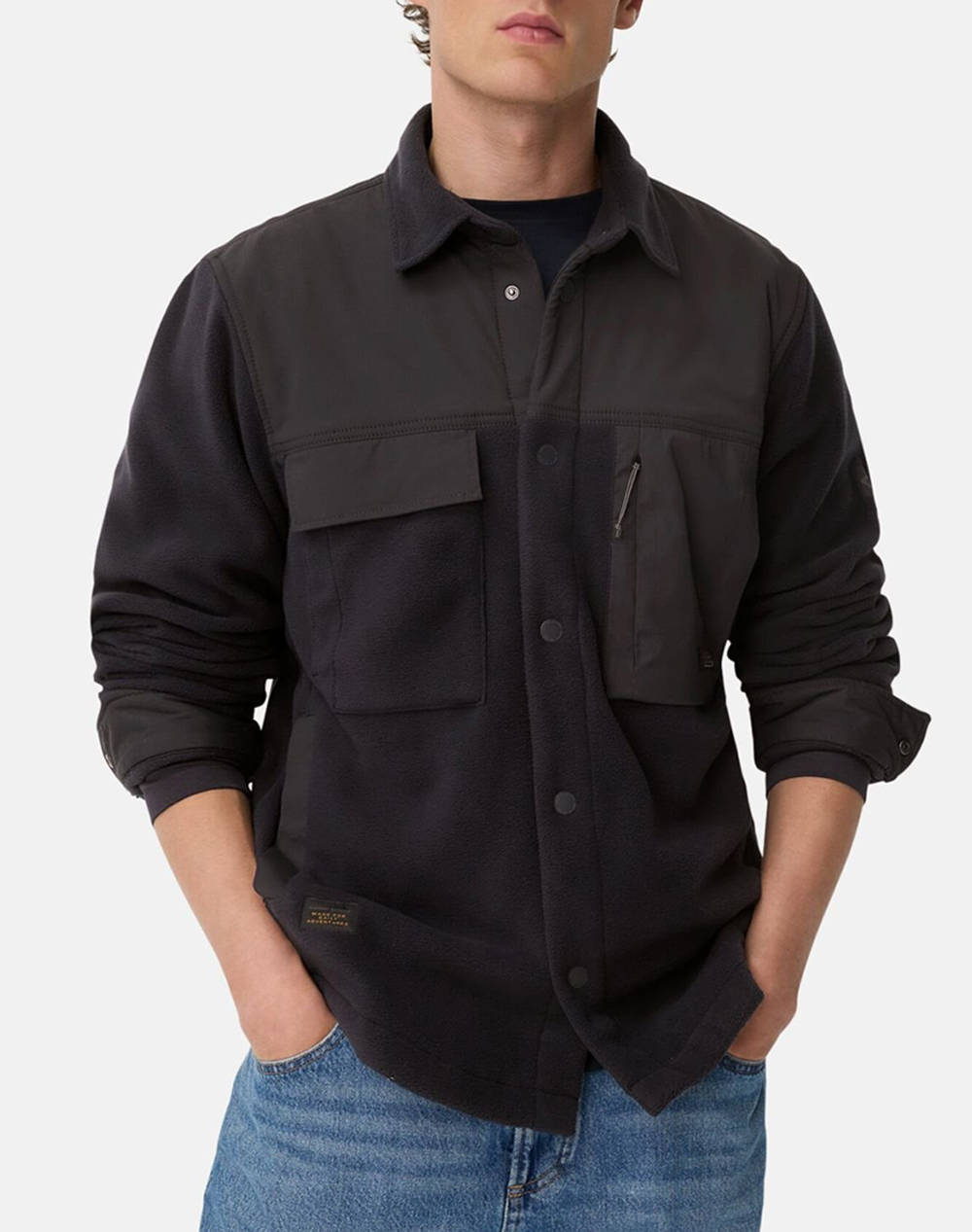 CAMEL ACTIVE РИЗА Overshirt Material Mix