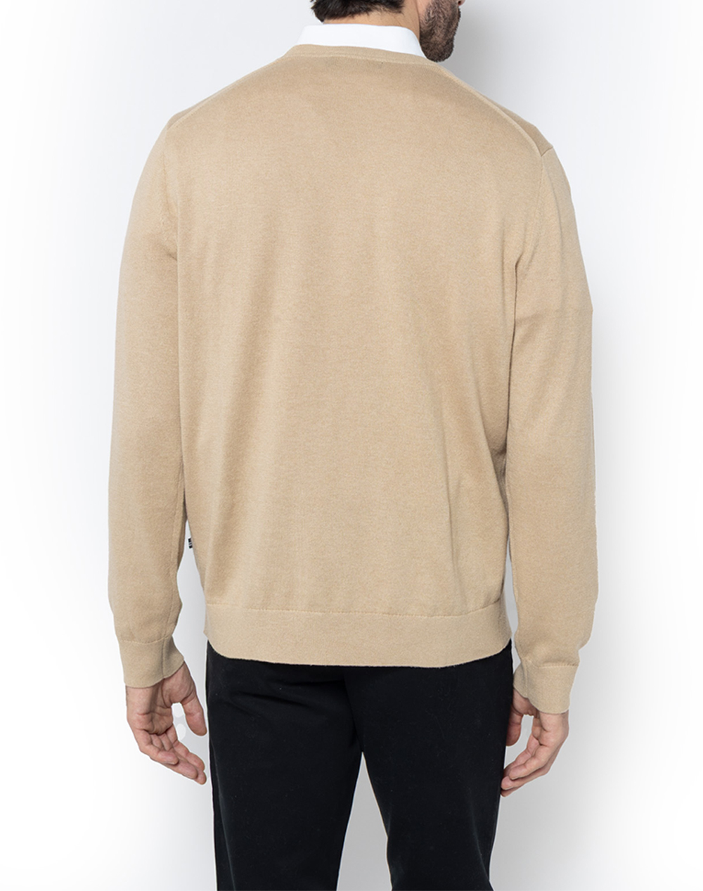 NAUTICA БЛУЗА MM PERFORMANCE SOLID CREW (12GG)