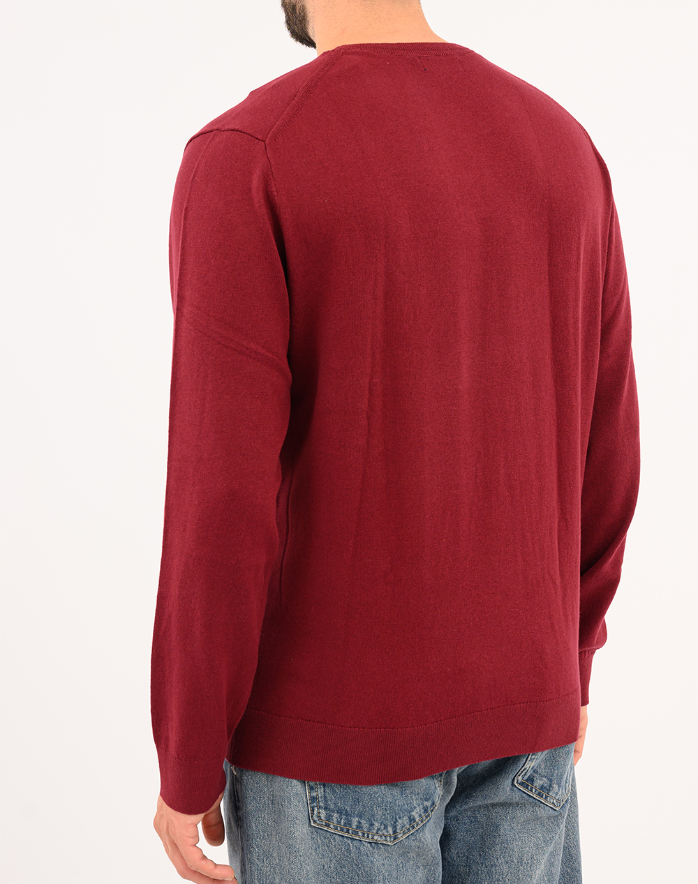 NAUTICA БЛУЗА MM PERFORMANCE SOLID CREW (12GG)