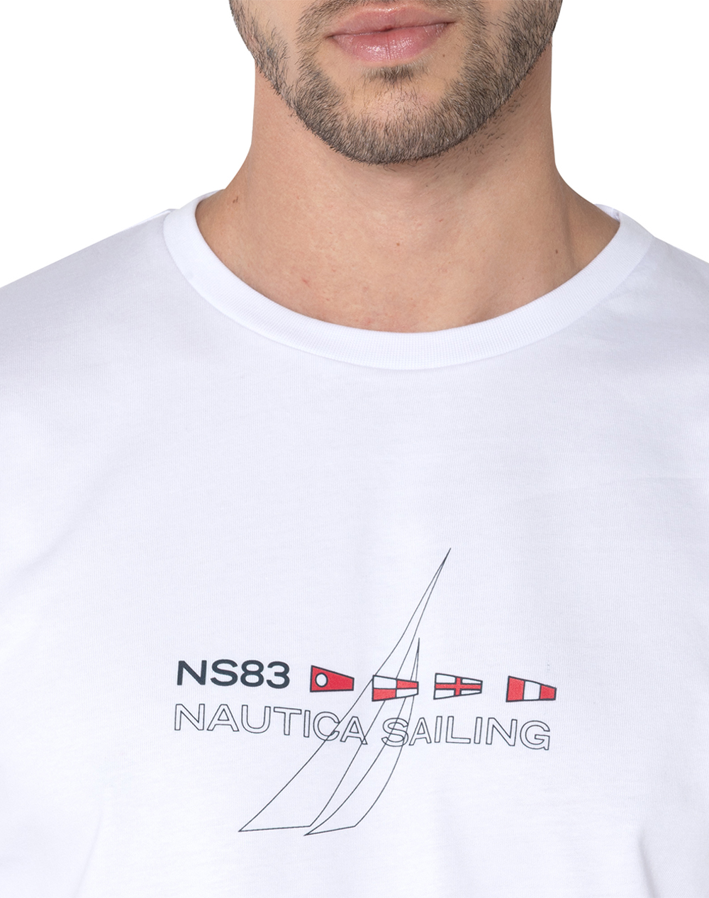 NAUTICA БЛУЗА T-SHIRT MM Aukai T-Shirt LS