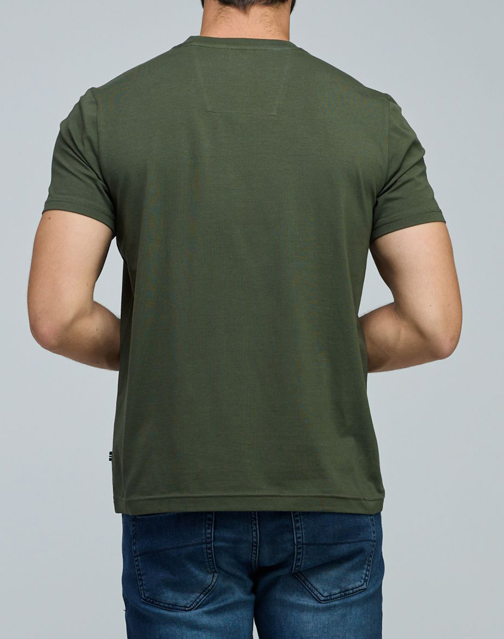 NAUTICA БЛУЗА T-SHIRT KM SS ANCHOR POCKET TEE