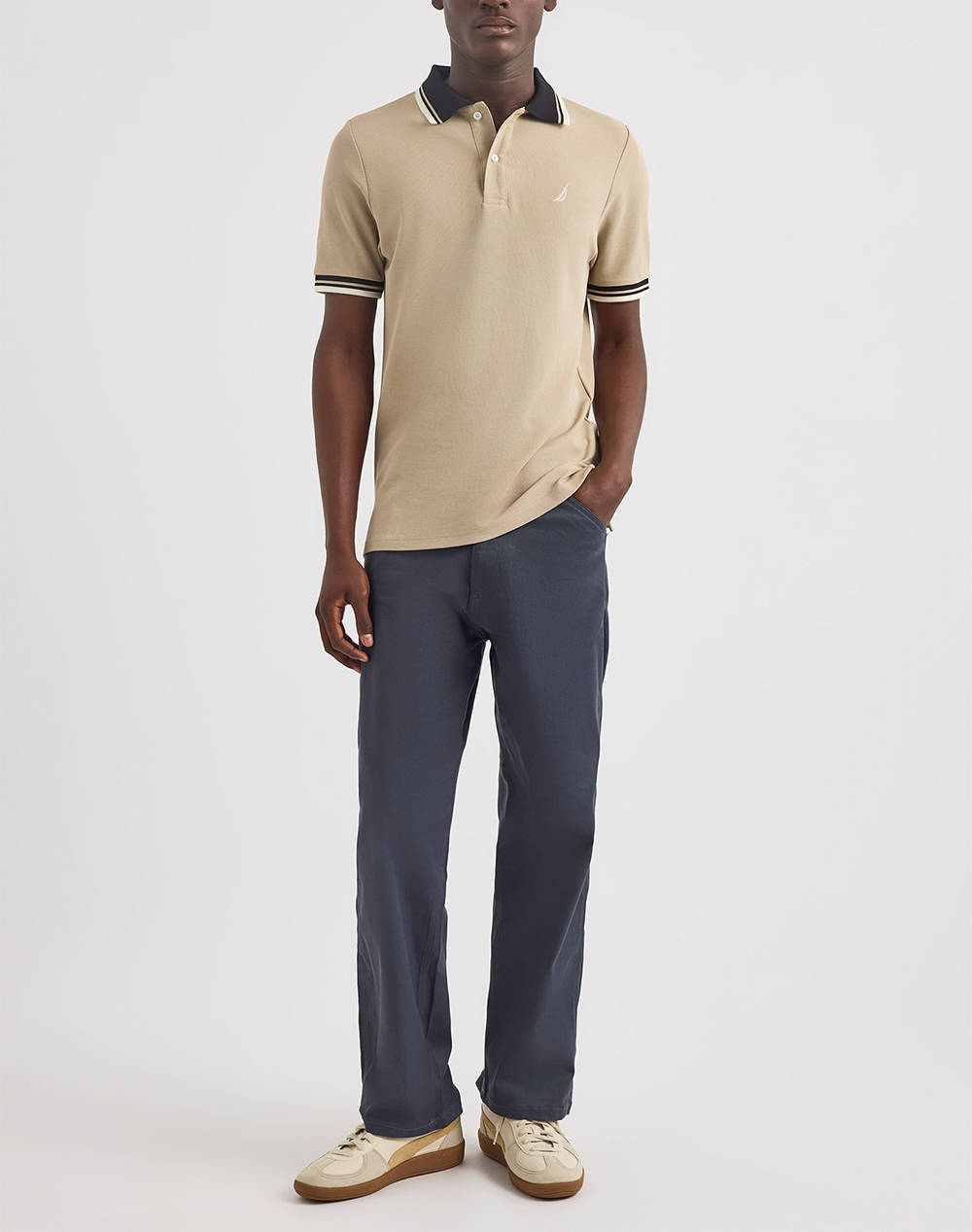 NAUTICA BLOUSE ПОЛО KM Bayer Polo Shirt