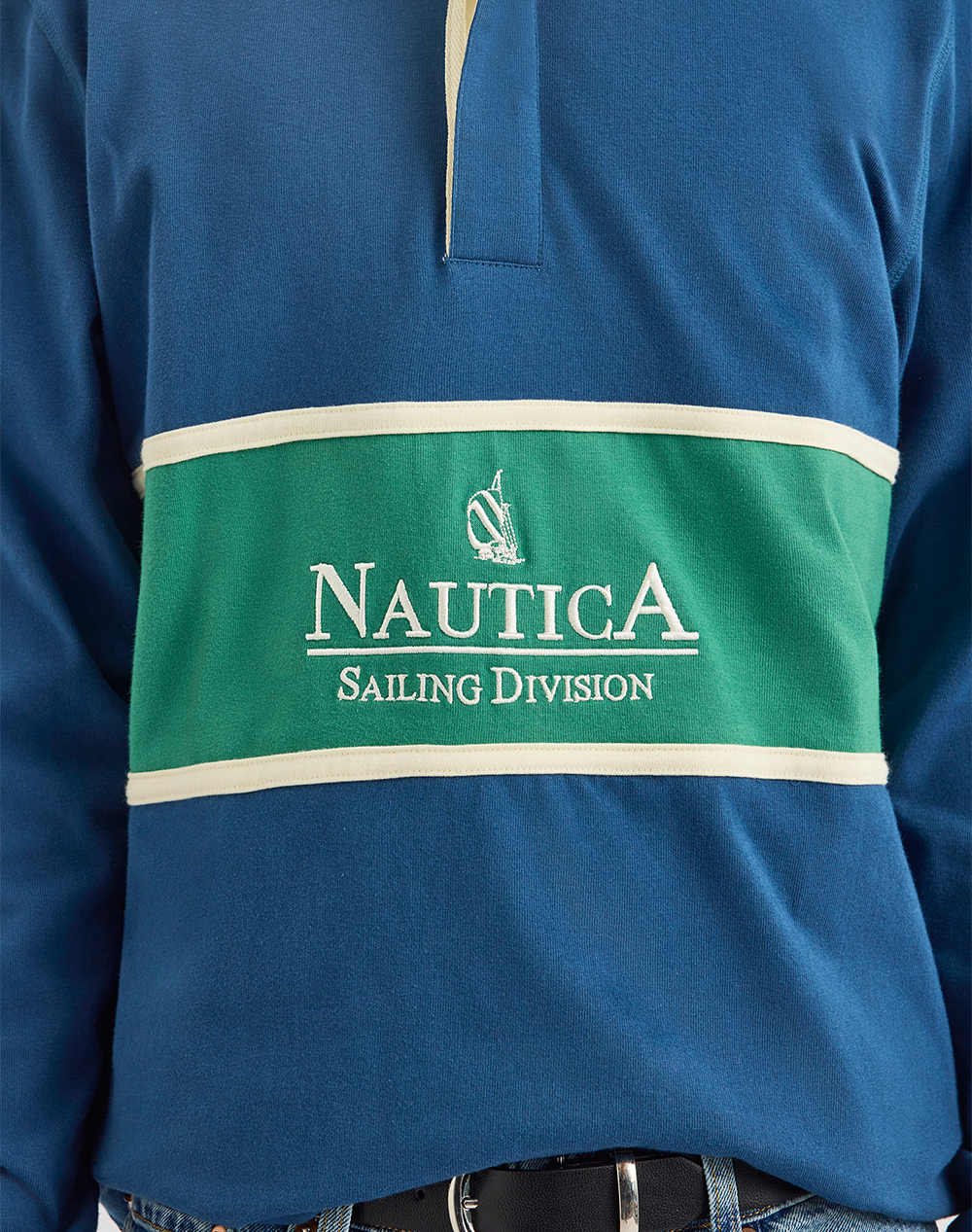 NAUTICA БЛУЗА ПОЛО MM Errol Rugby Shirt