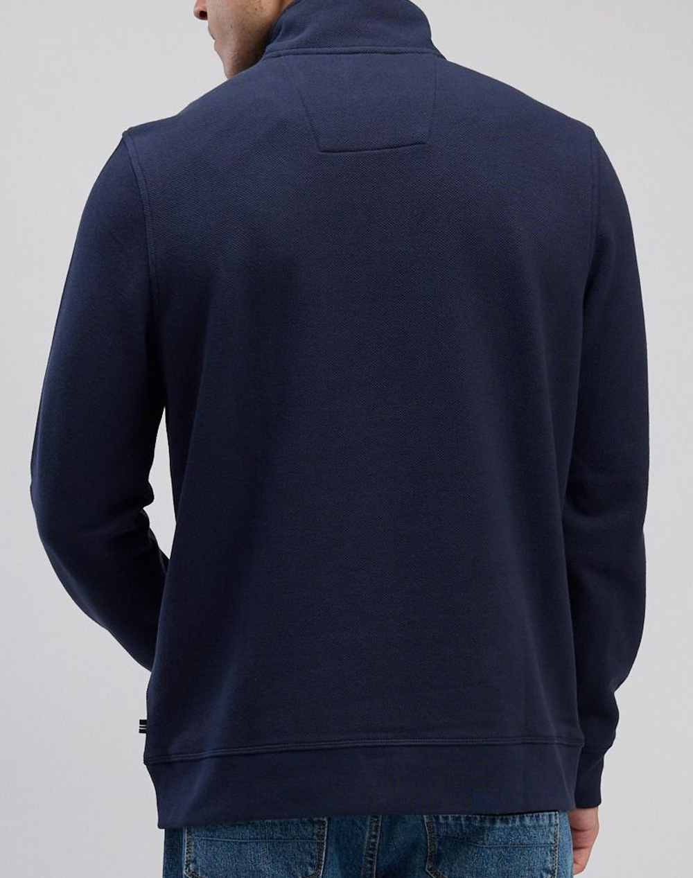 NAUTICA БЛУЗА SWEATSHIRT MM PIQUE FLEECE 1/4 ZIP