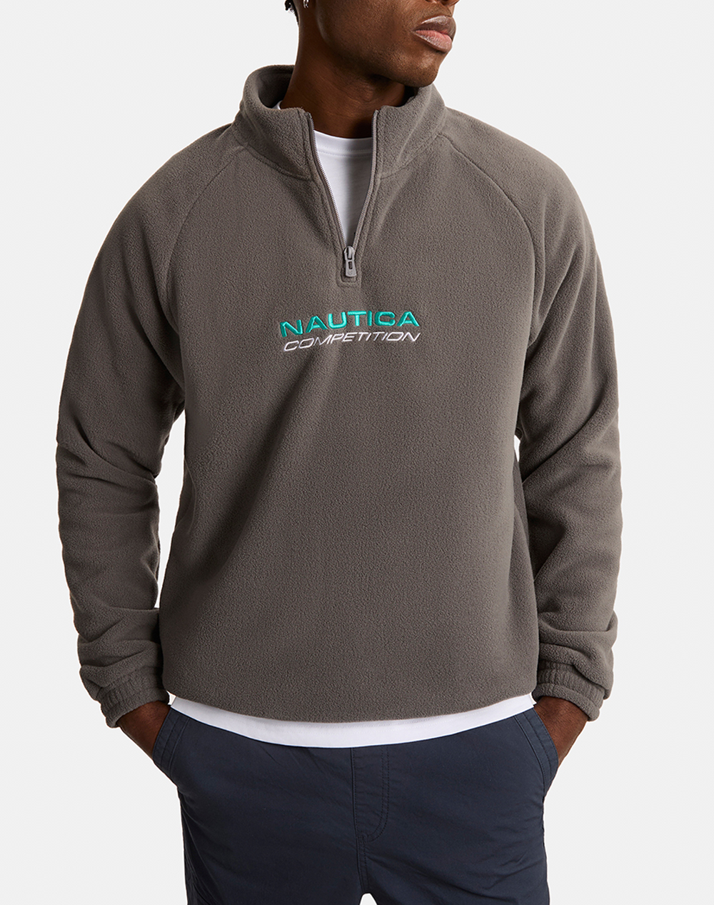 NAUTICA БЛУЗА SWEATSHIRT MM Kennan 1/4 Zip Top