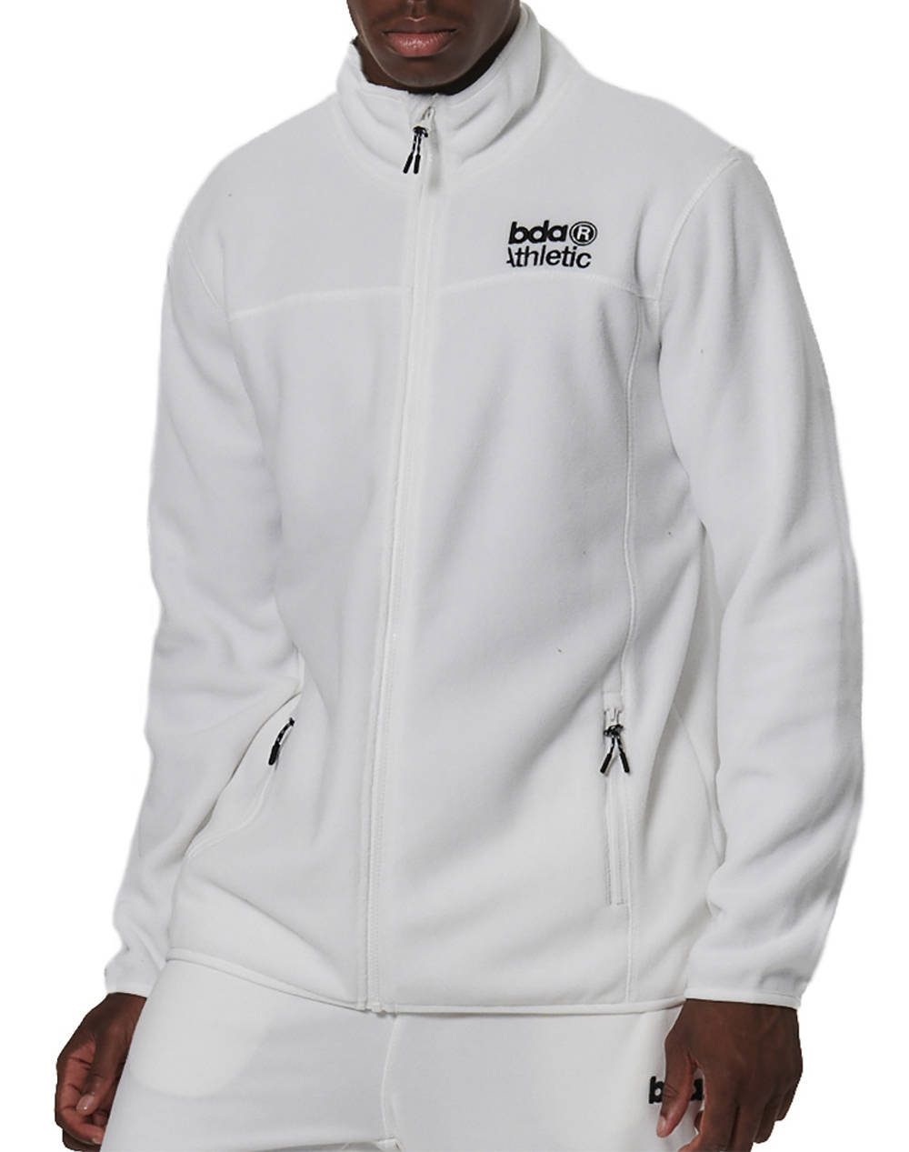 BODY ACTION MENS FULL-ZIP POLAR FLEECE