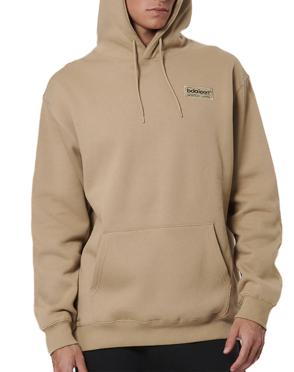 BODY ACTION MENS SOFT FLEECE HOODIE
