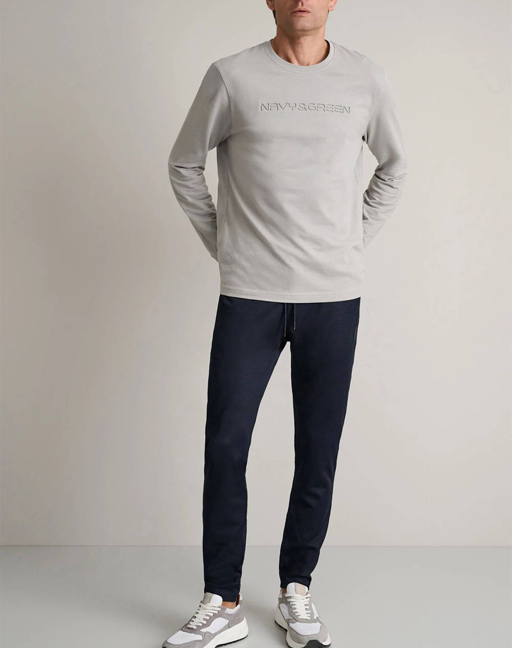 NAVY&GREEN СПОРТНО ДОЛНИЩЕ