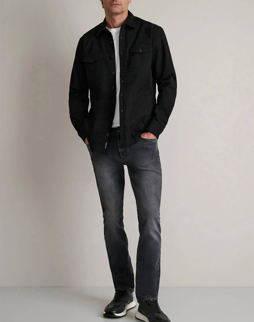 NAVY&GREEN РИЗА COMFORT FIT, OVERSHIRT