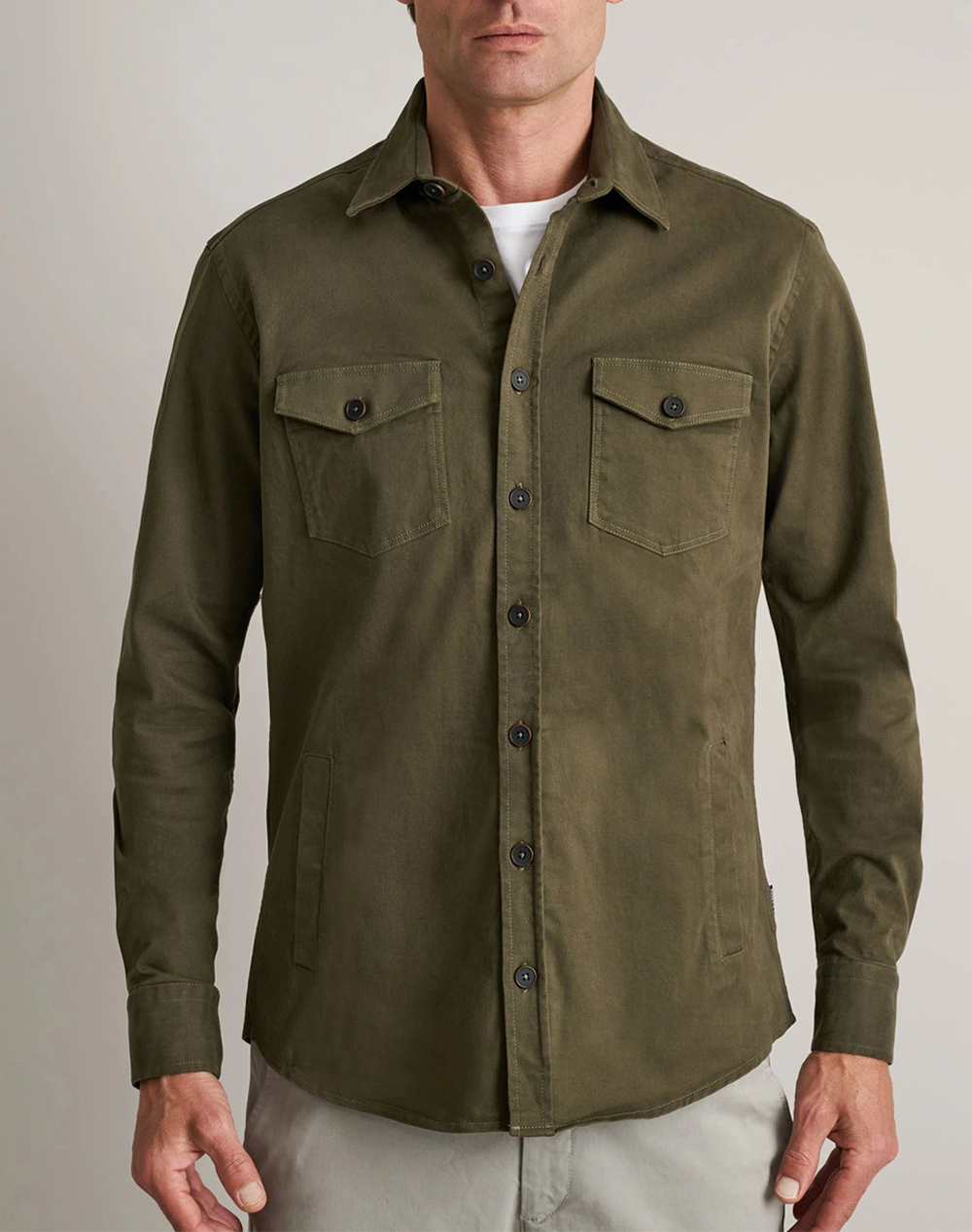 NAVY&GREEN РИЗА COMFORT FIT, OVERSHIRT